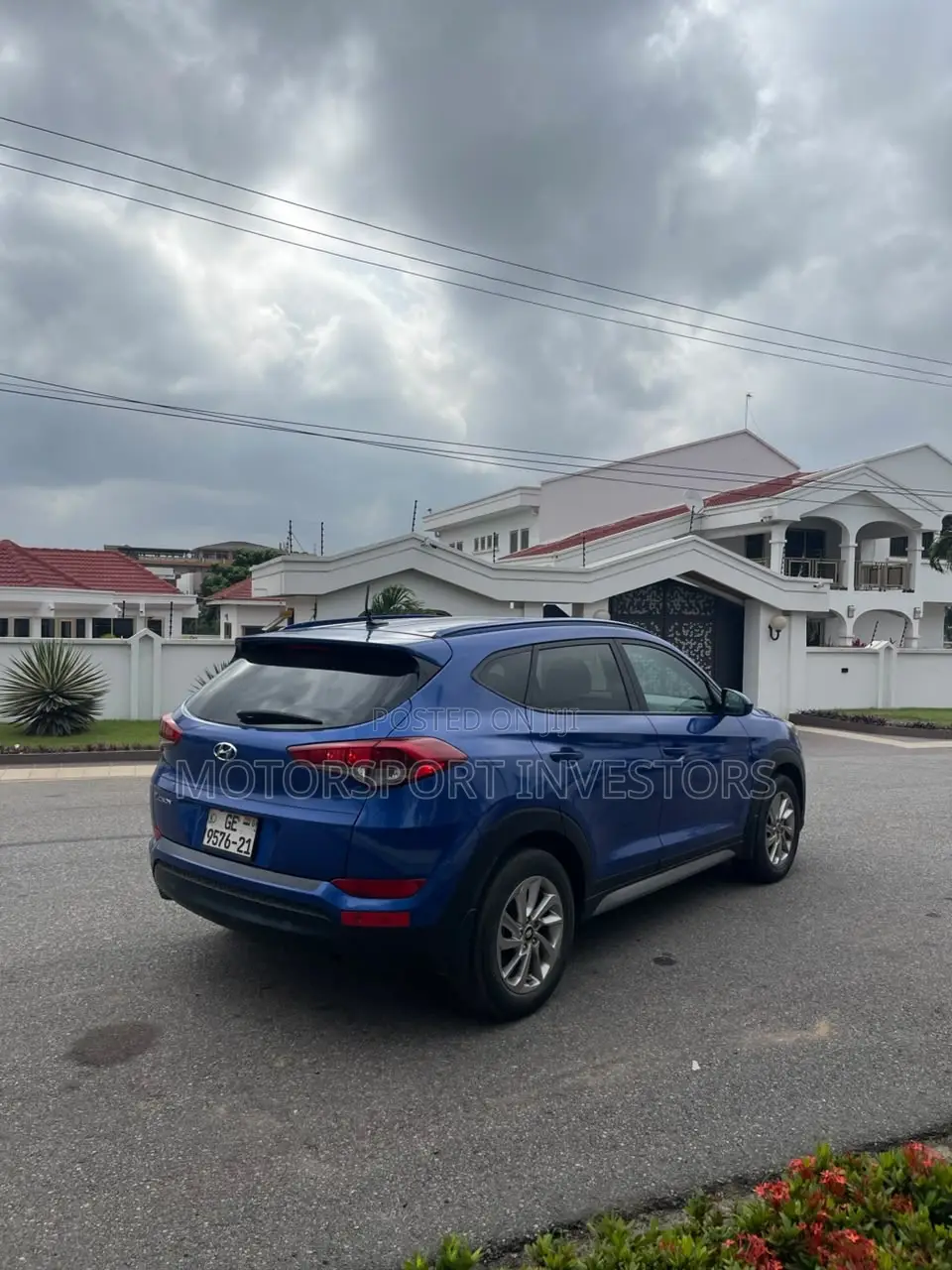 Hyundai Tucson Limited AWD 2017 Blue