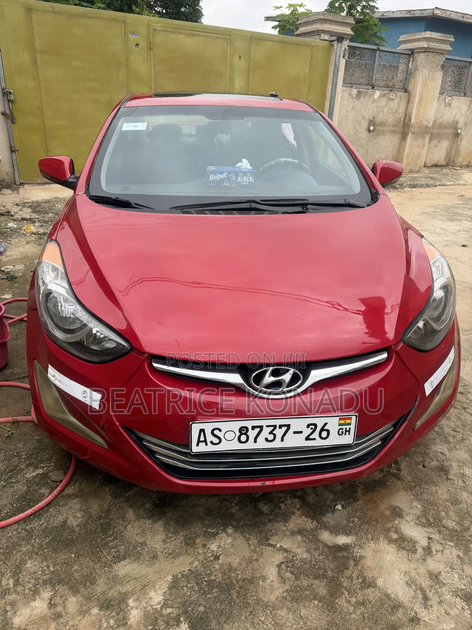 Hyundai Elantra Hybrid Limited 2024 Burgundy