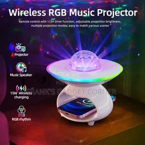 Galaxy Projector + Speaker + Wireless Charger