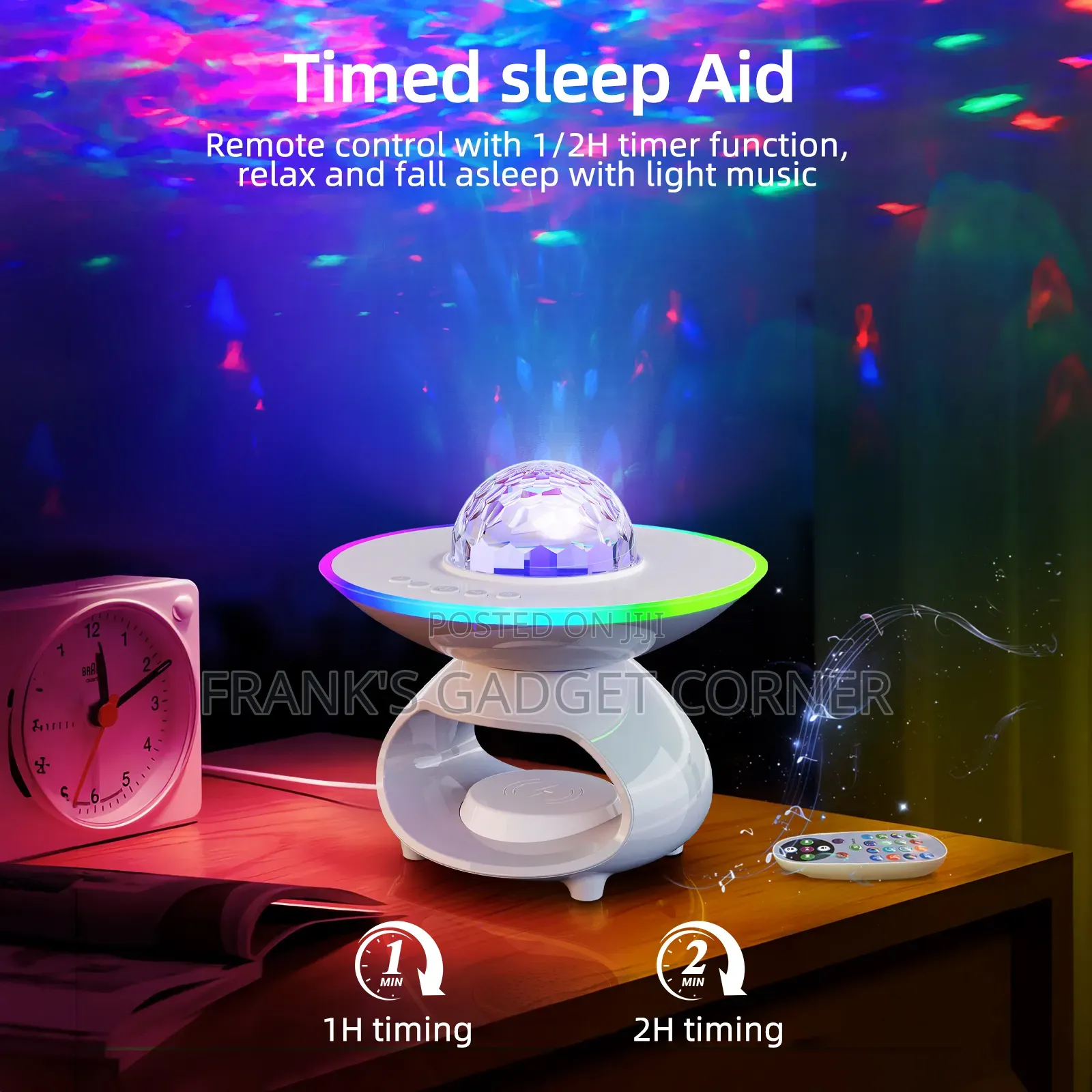 Galaxy Projector + Speaker + Wireless Charger