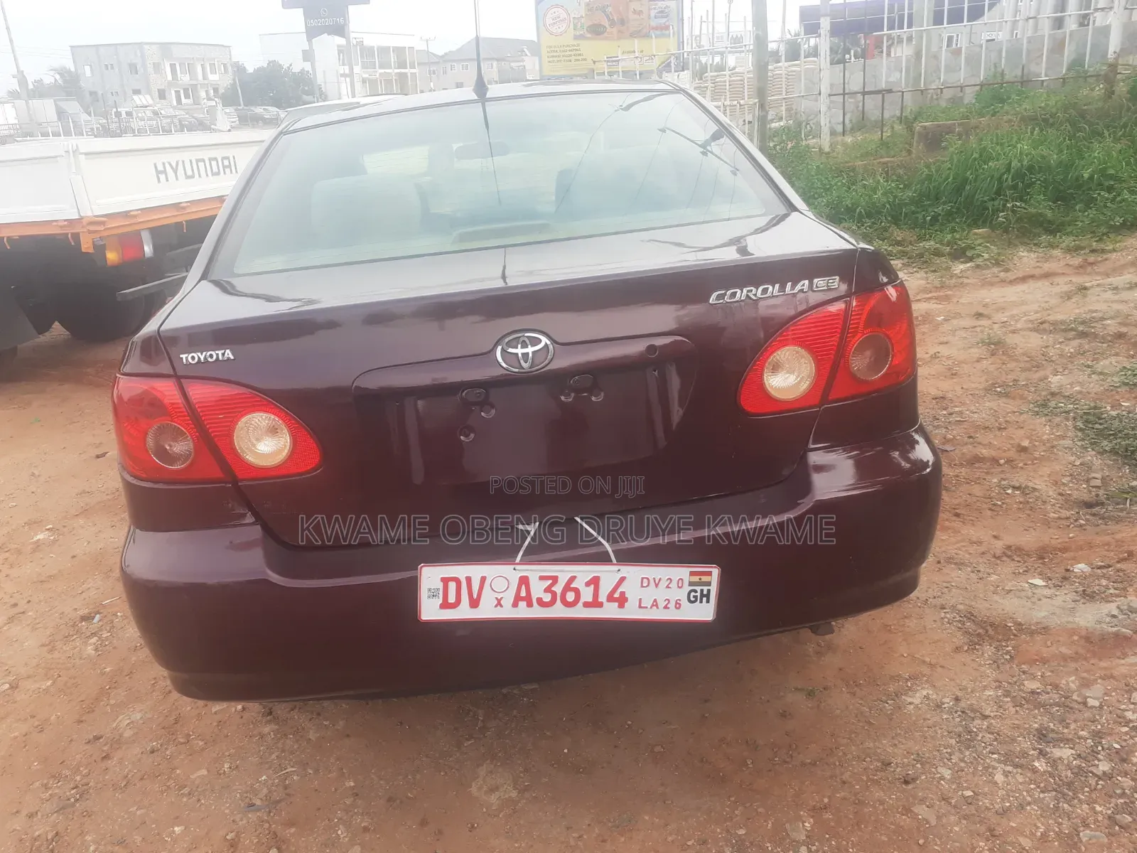 Toyota Corolla 2007 Brown