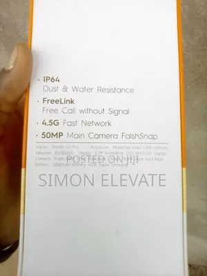 Tecno Spark 40 Pro 256 GB Silver