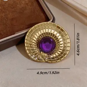 Royal Amethyst Brooch