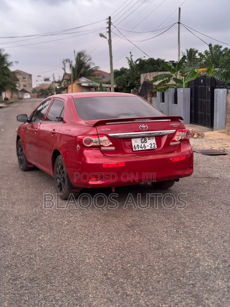 Toyota Corolla 2011 Burgundy
