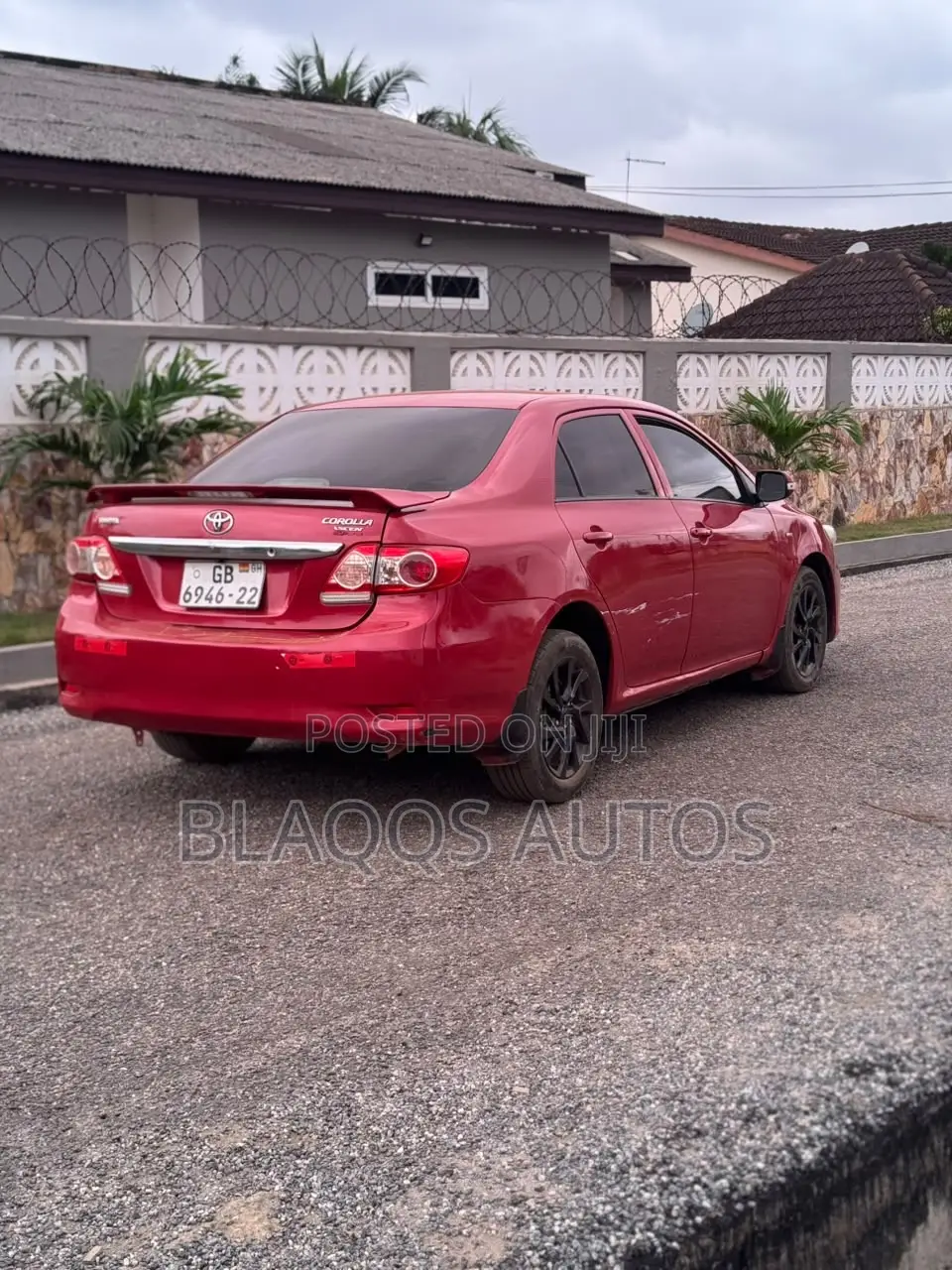 Toyota Corolla 2011 Burgundy