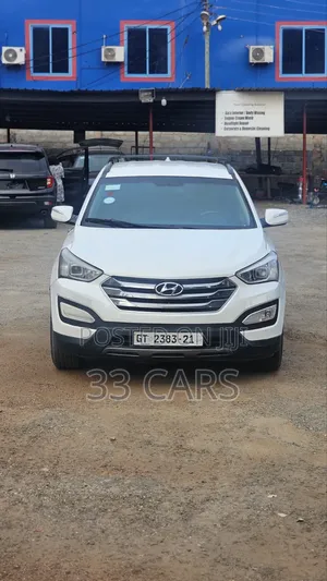 Hyundai Santa Fe 2015 White