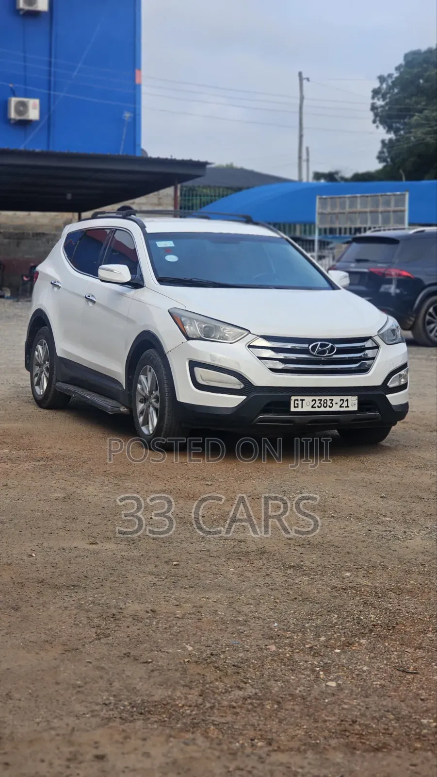 Hyundai Santa Fe 2015 White
