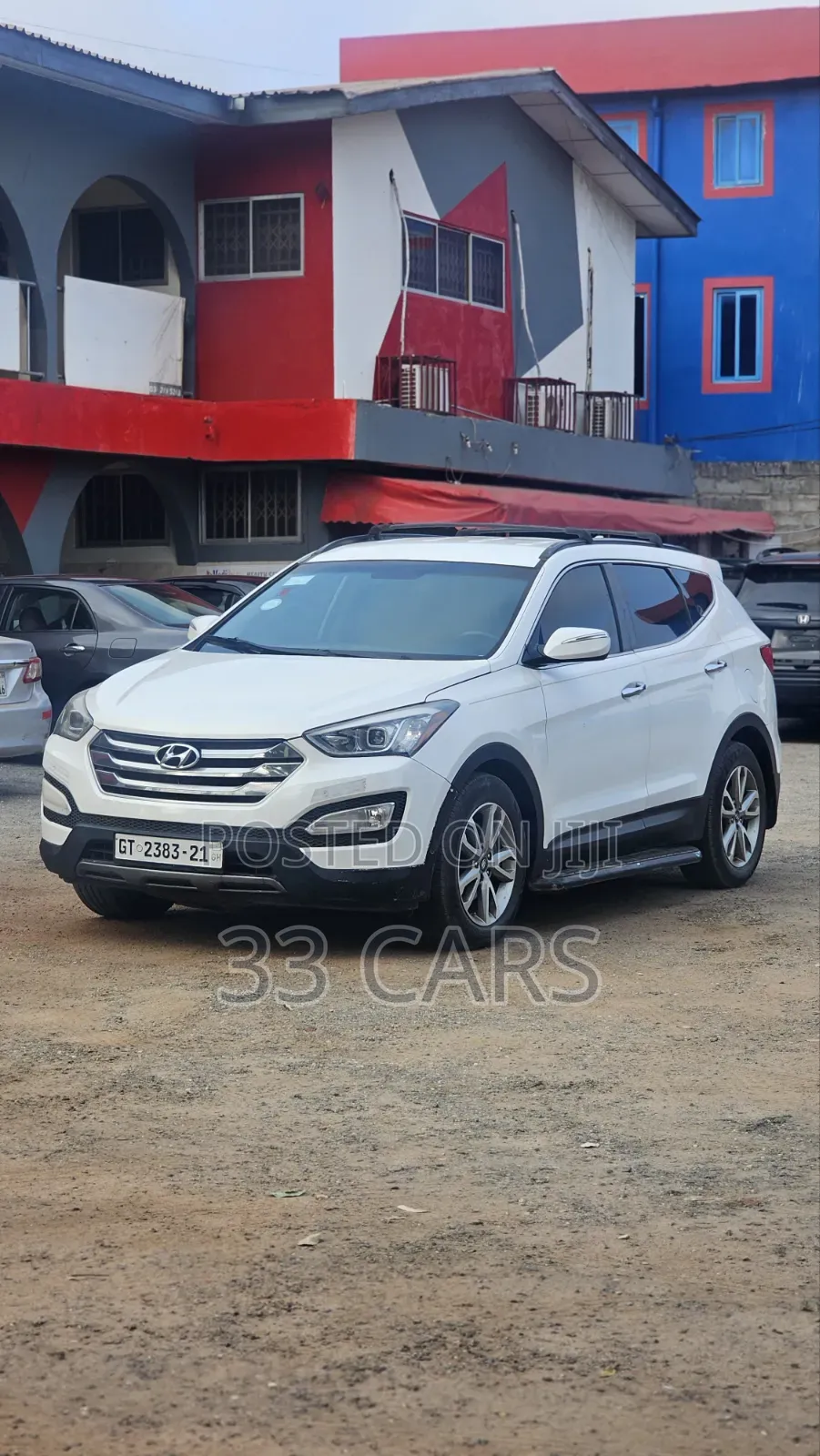 Hyundai Santa Fe 2015 White