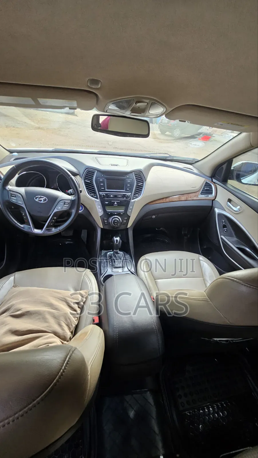 Hyundai Santa Fe 2015 White
