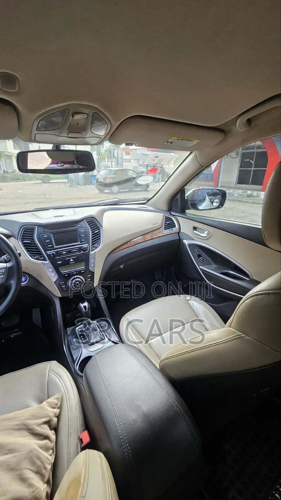Hyundai Santa Fe 2015 White