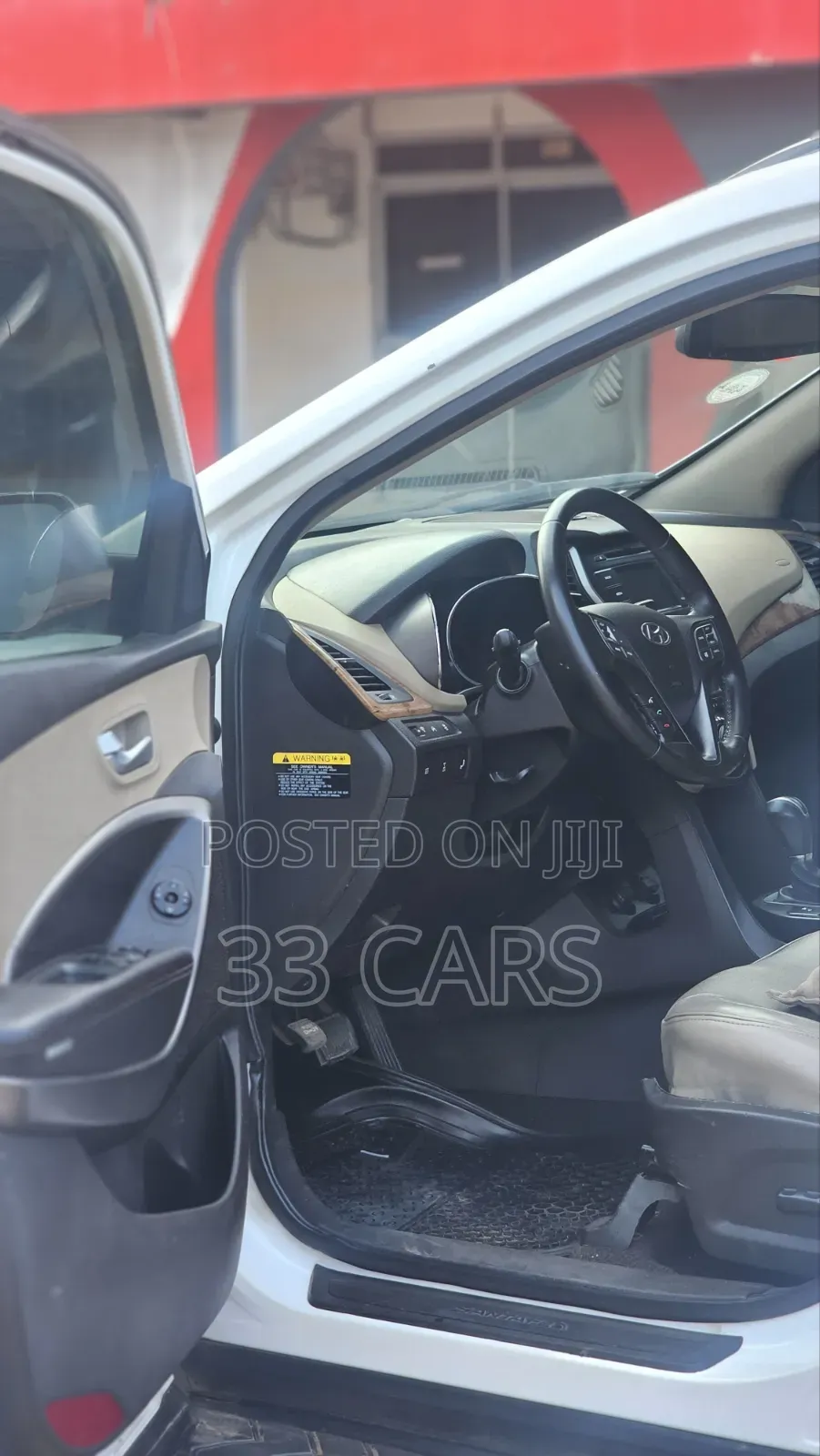 Hyundai Santa Fe 2015 White