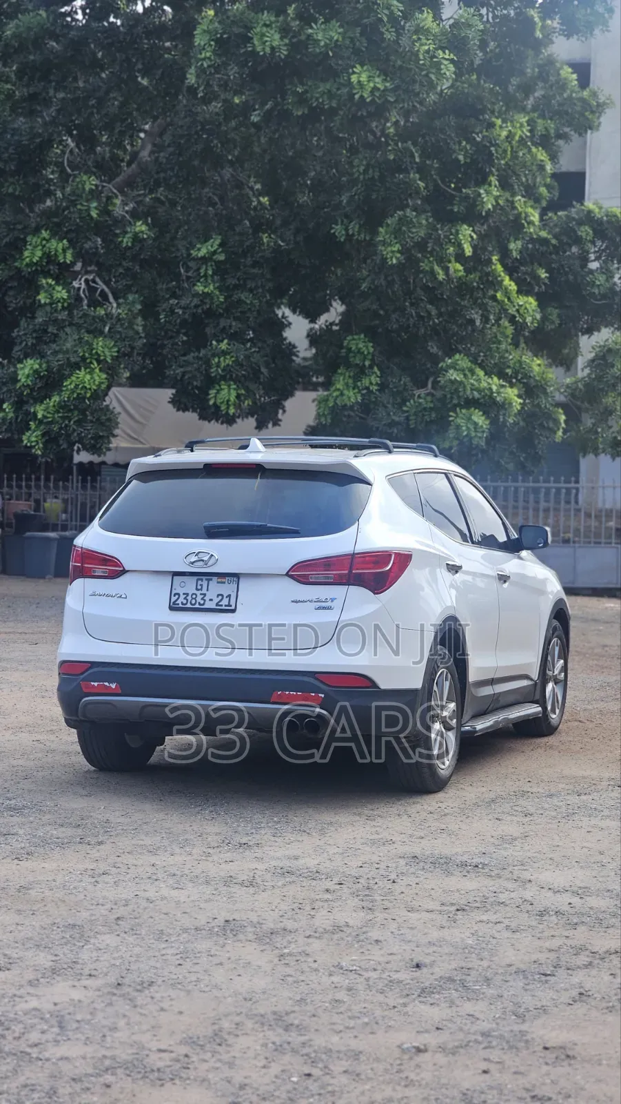 Hyundai Santa Fe 2015 White