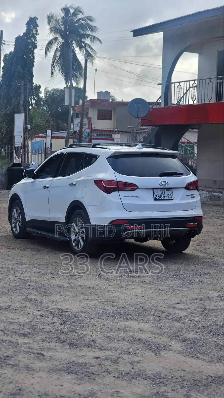 Hyundai Santa Fe 2015 White