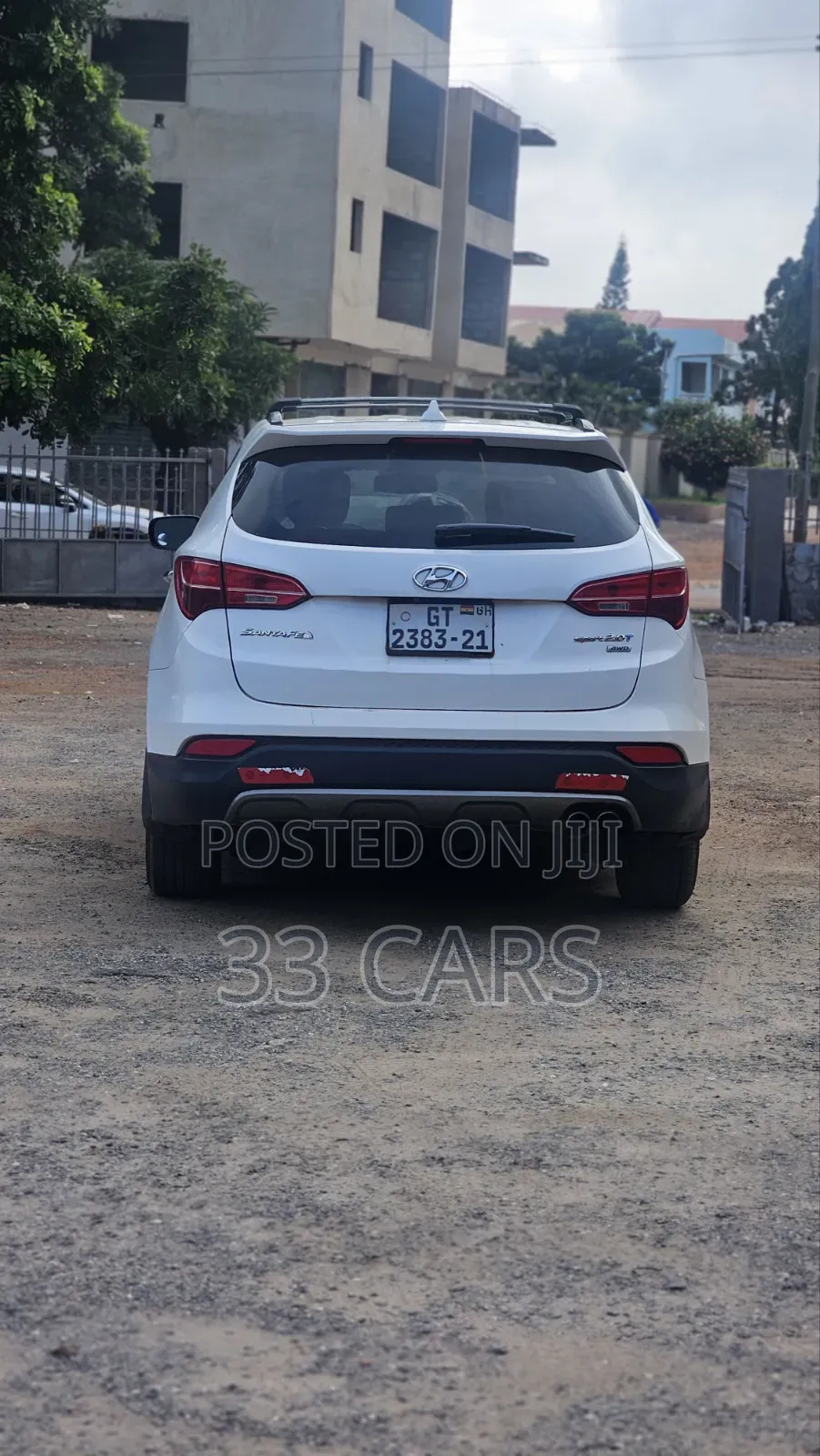 Hyundai Santa Fe 2015 White