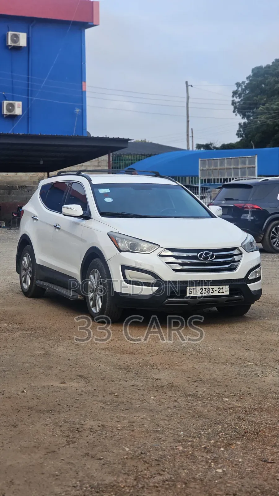 Hyundai Santa Fe 2015 White