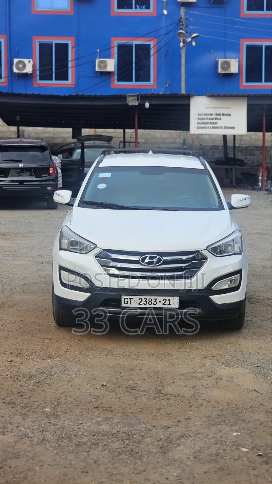 Hyundai Santa Fe 2015 White