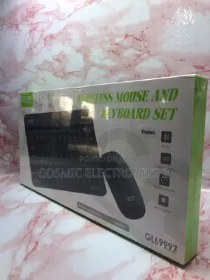 GreenLYCA Rechargeable Bluetooth Keyboard Silent Mouse Combo