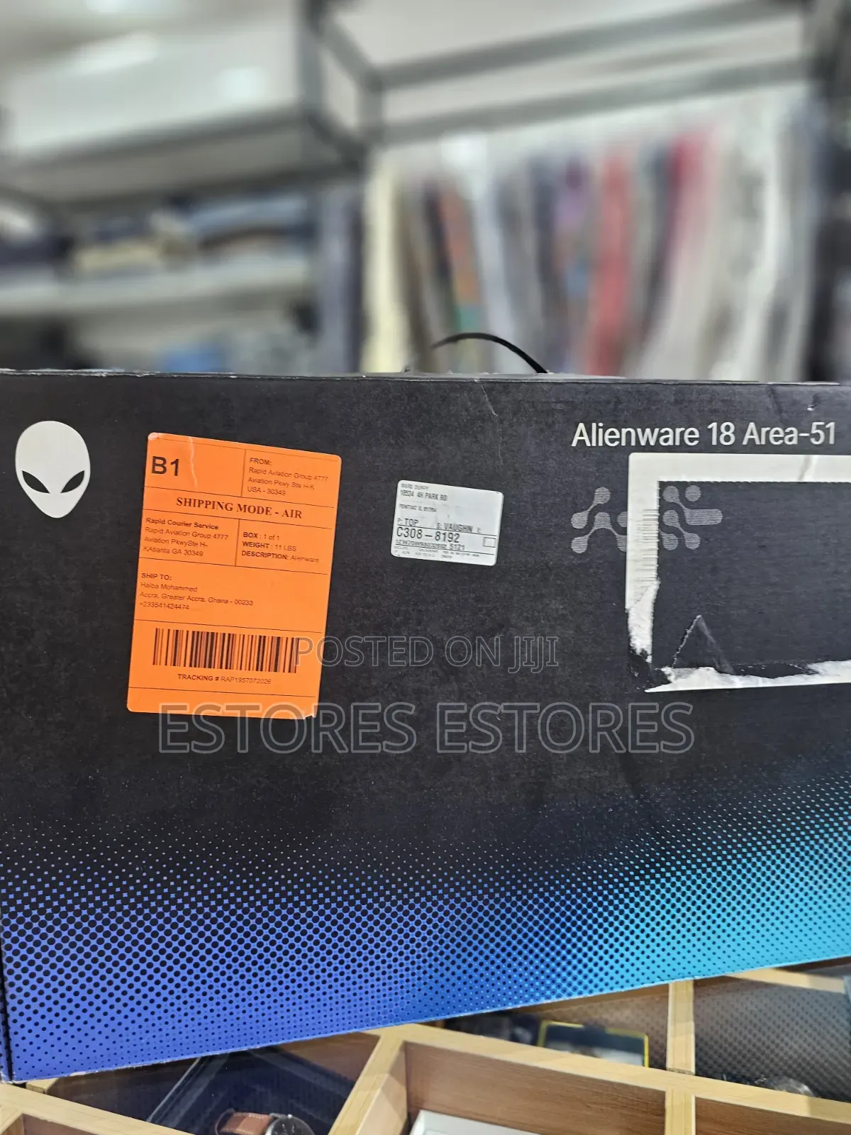 New Laptop Alienware 18 Area-51 32GB Intel Core Ultra 9 SSD 2T