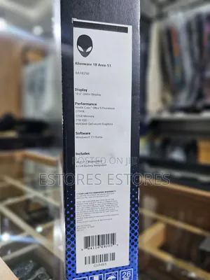 New Laptop Alienware 18 Area-51 32GB Intel Core Ultra 9 SSD 2T