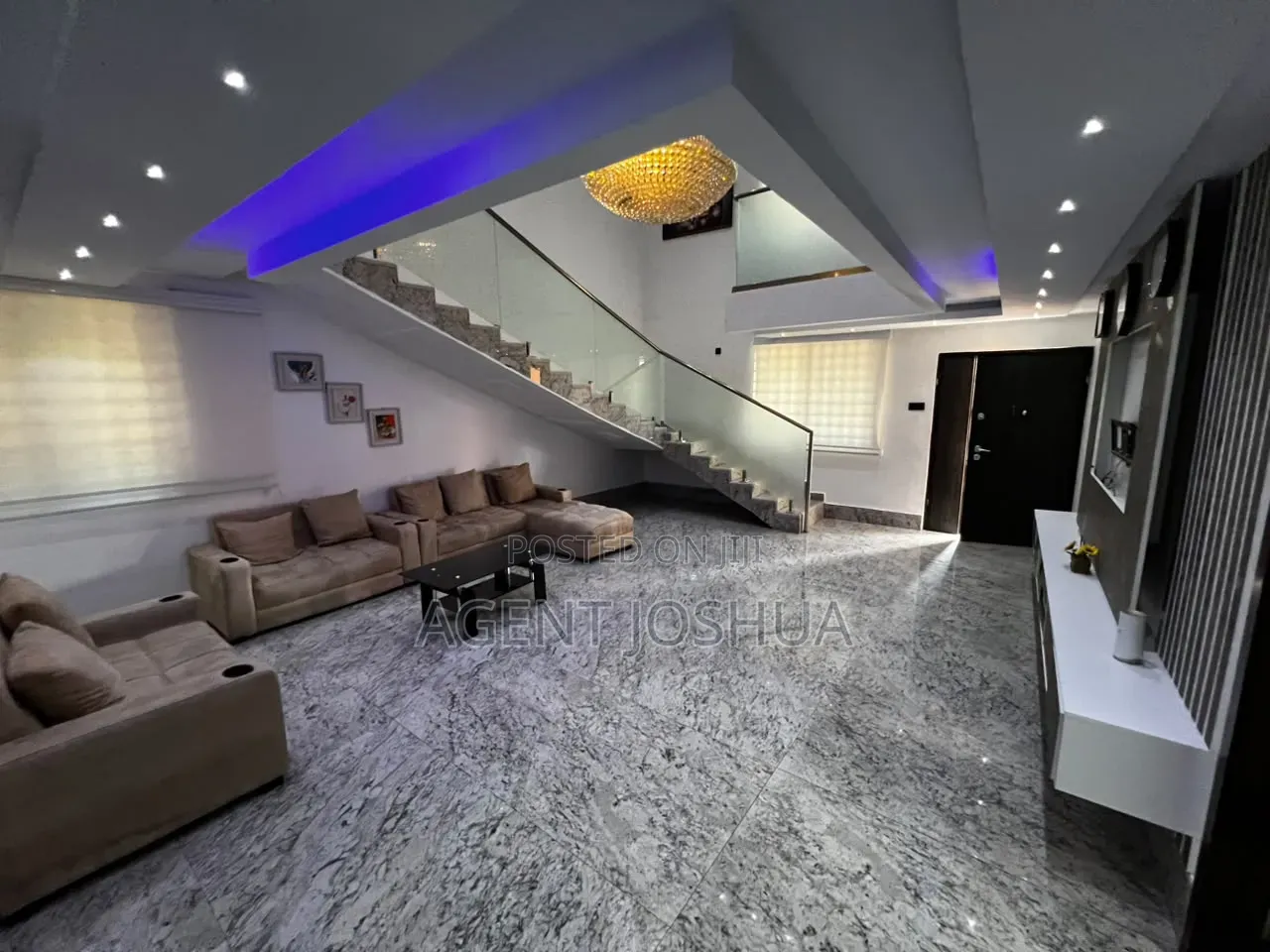Furnished 5bdrm House in Marivielle Homes, Spintex for rent