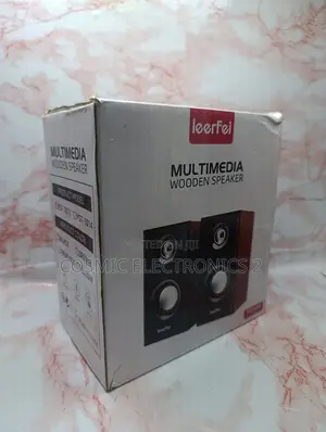 Leerfei YST-1017 Multimedia Wooden Computer Speakers – Desktop Speaker