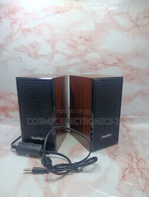 Leerfei YST-1017 Multimedia Wooden Computer Speakers – Desktop Speaker