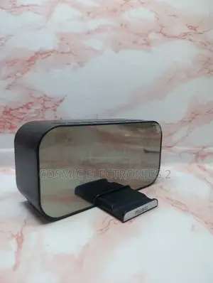 Digital LED Alarm Clock With Bluetooth 5.2 Speaker – Mirror Display