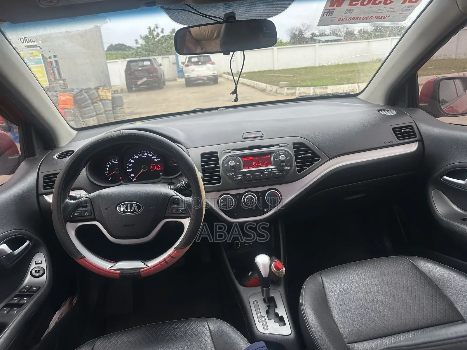Kia Morning 2015 Red