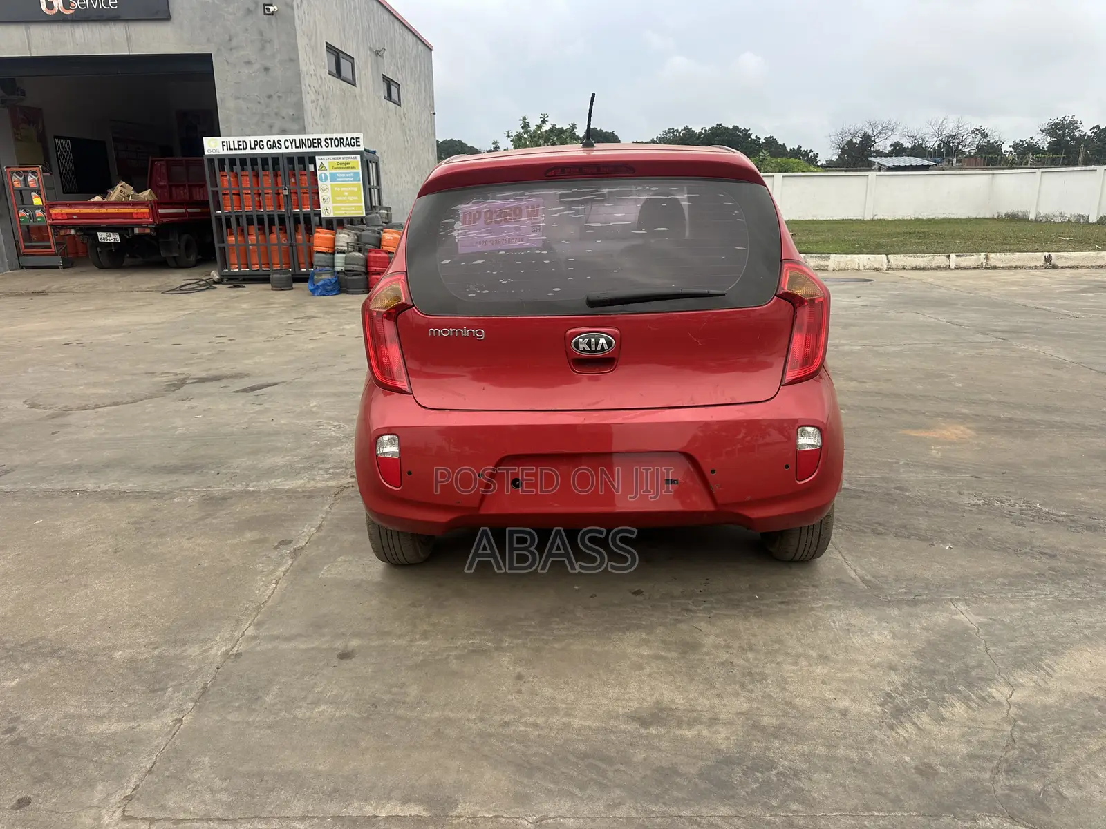 Kia Morning 2015 Red