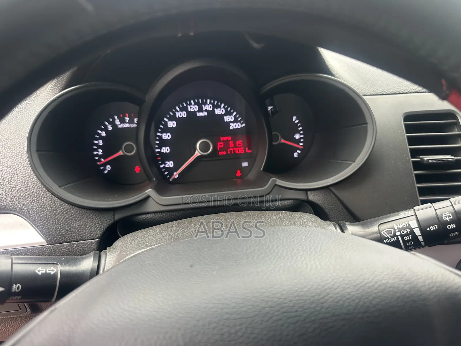 Kia Morning 2015 Red
