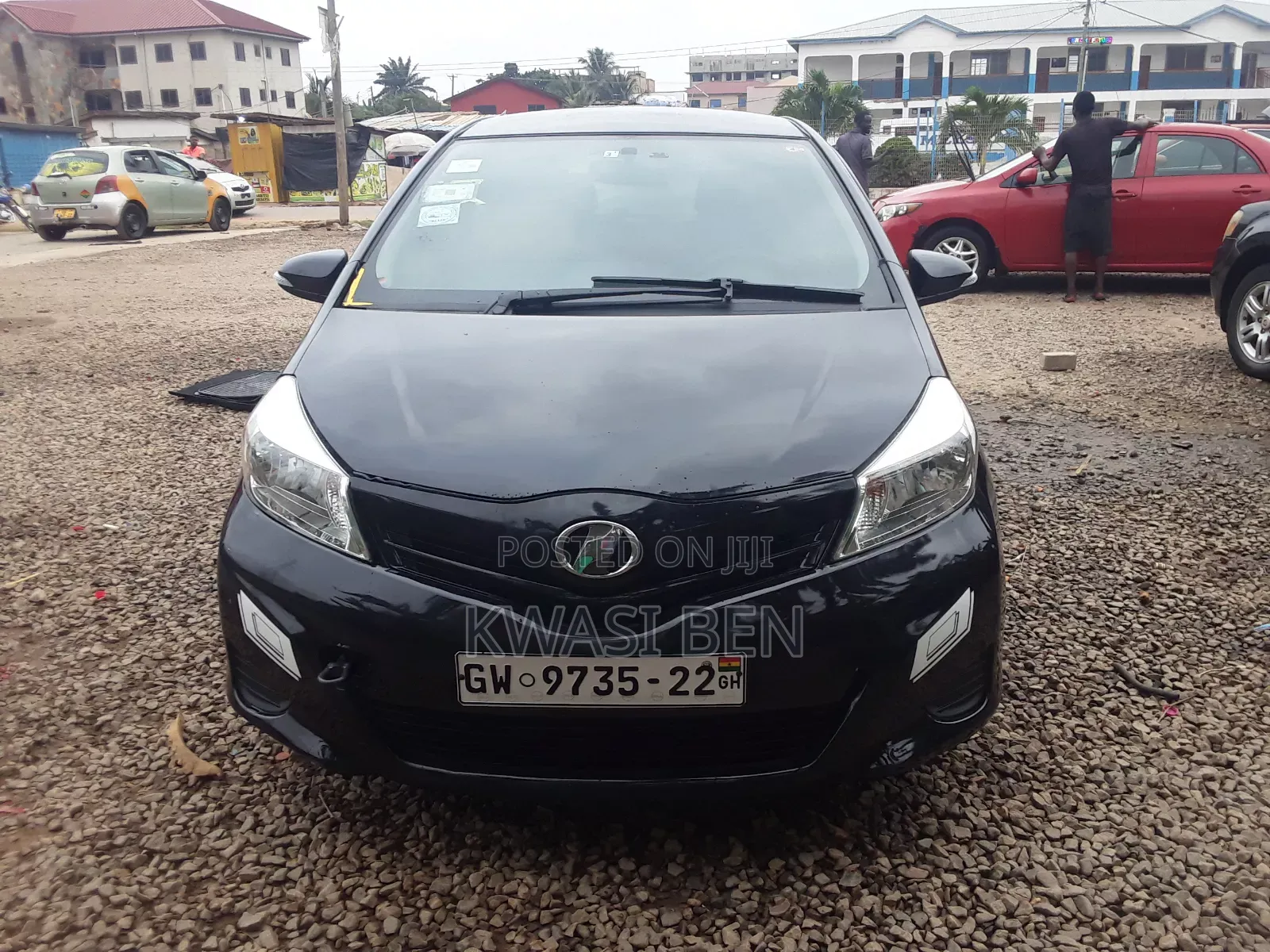 Toyota Vitz 2012 Black