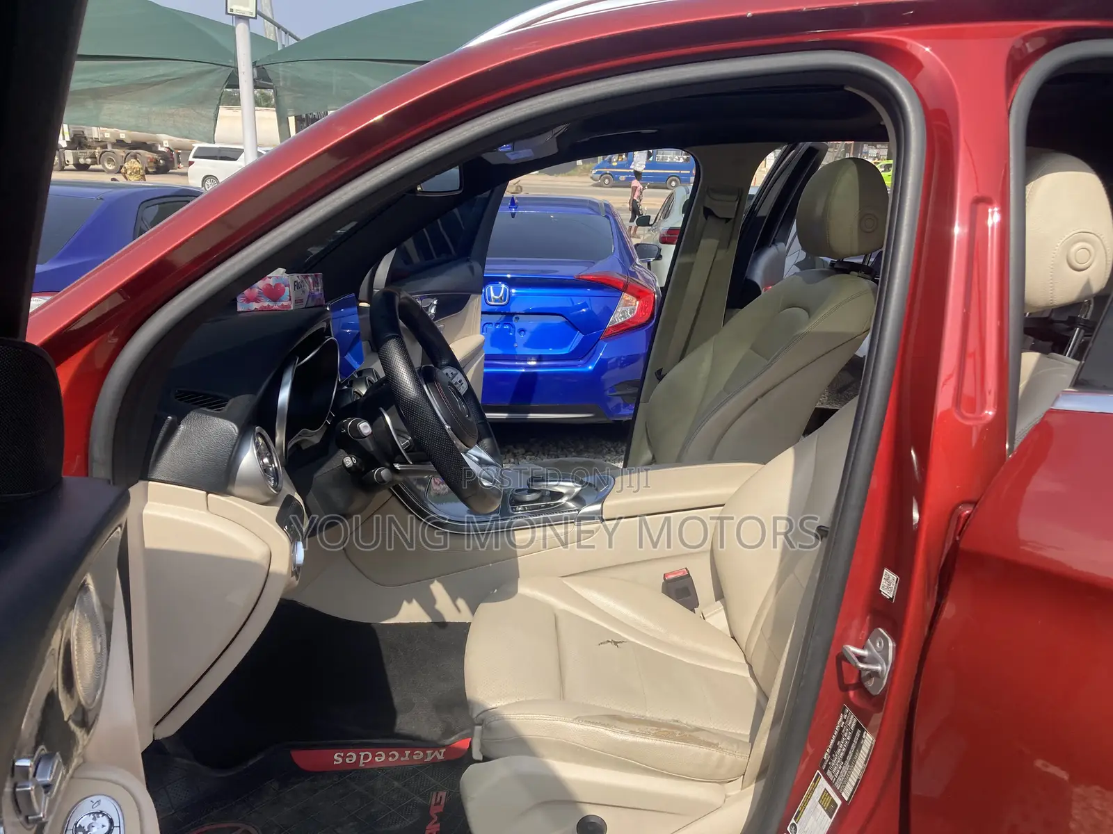 Mercedes-Benz GLC-Class 2018 Red