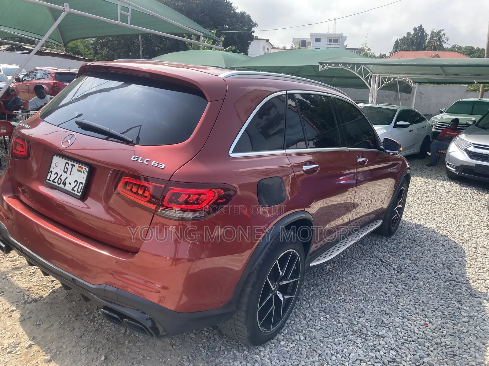 Mercedes-Benz GLC-Class 2018 Red