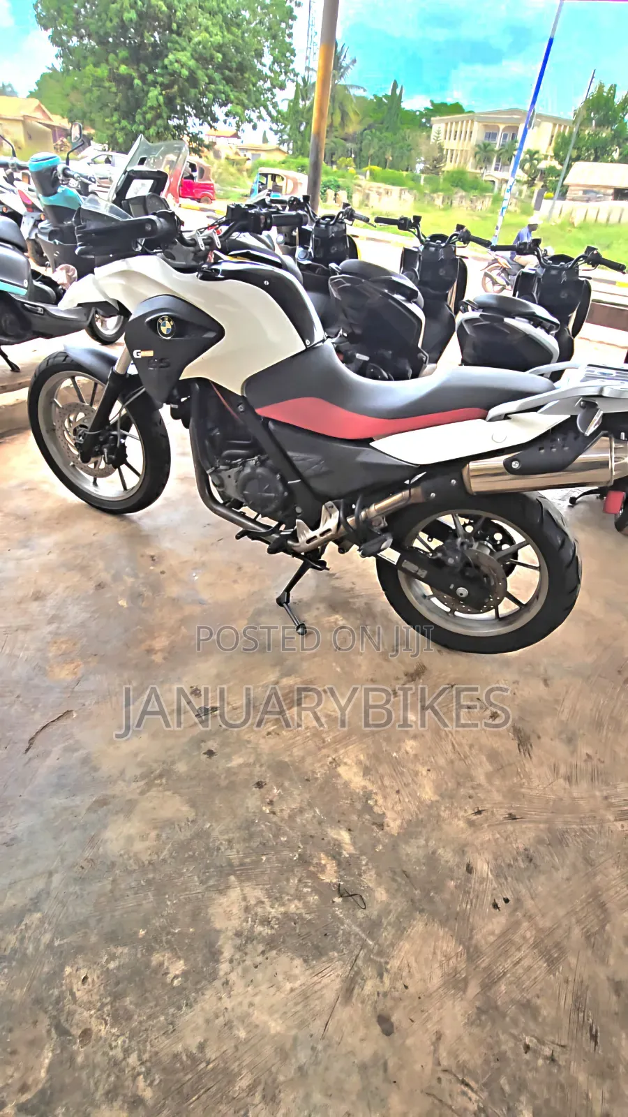 BMW F 650 GS Dakar 2018 White