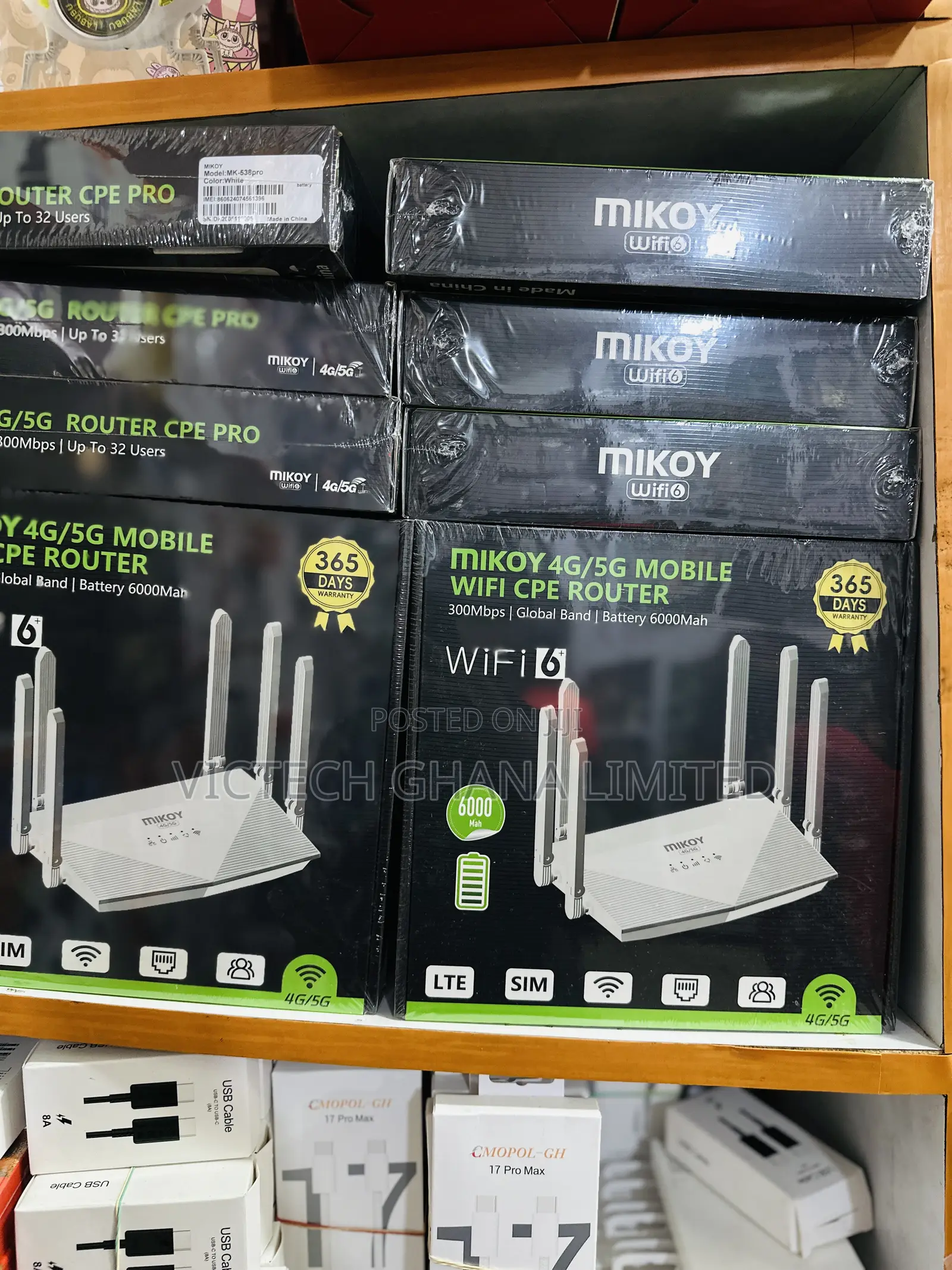 Mikoy 4g/5g Mobile WiFi CPE Router