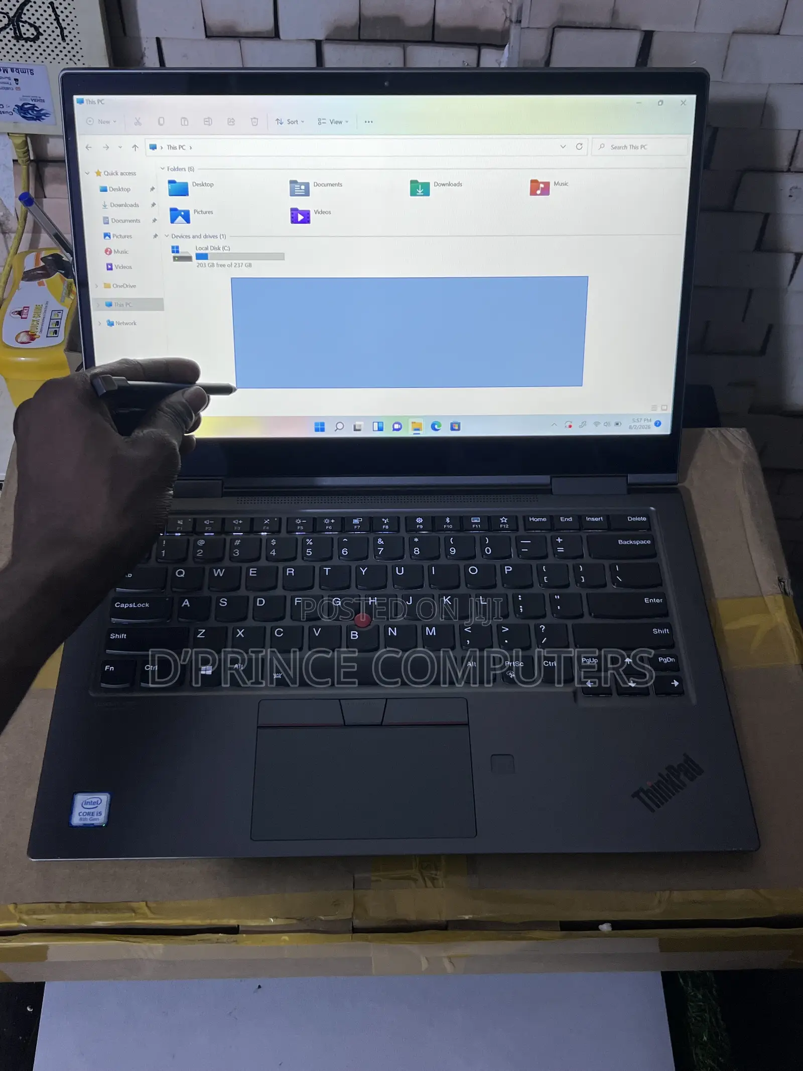 Laptop Lenovo ThinkPad X1 Yoga 8GB Intel Core i5 SSD 256GB