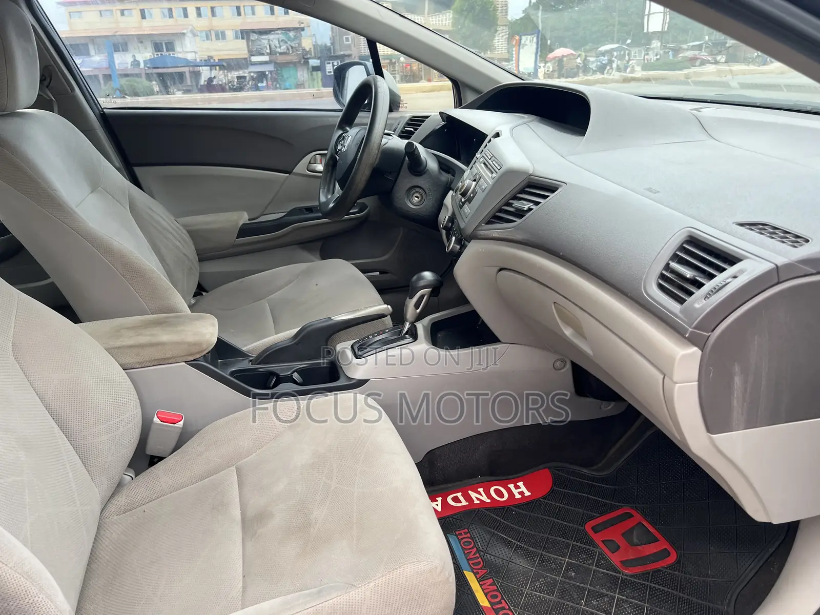 Honda Civic EX Sedan 2012 Gray
