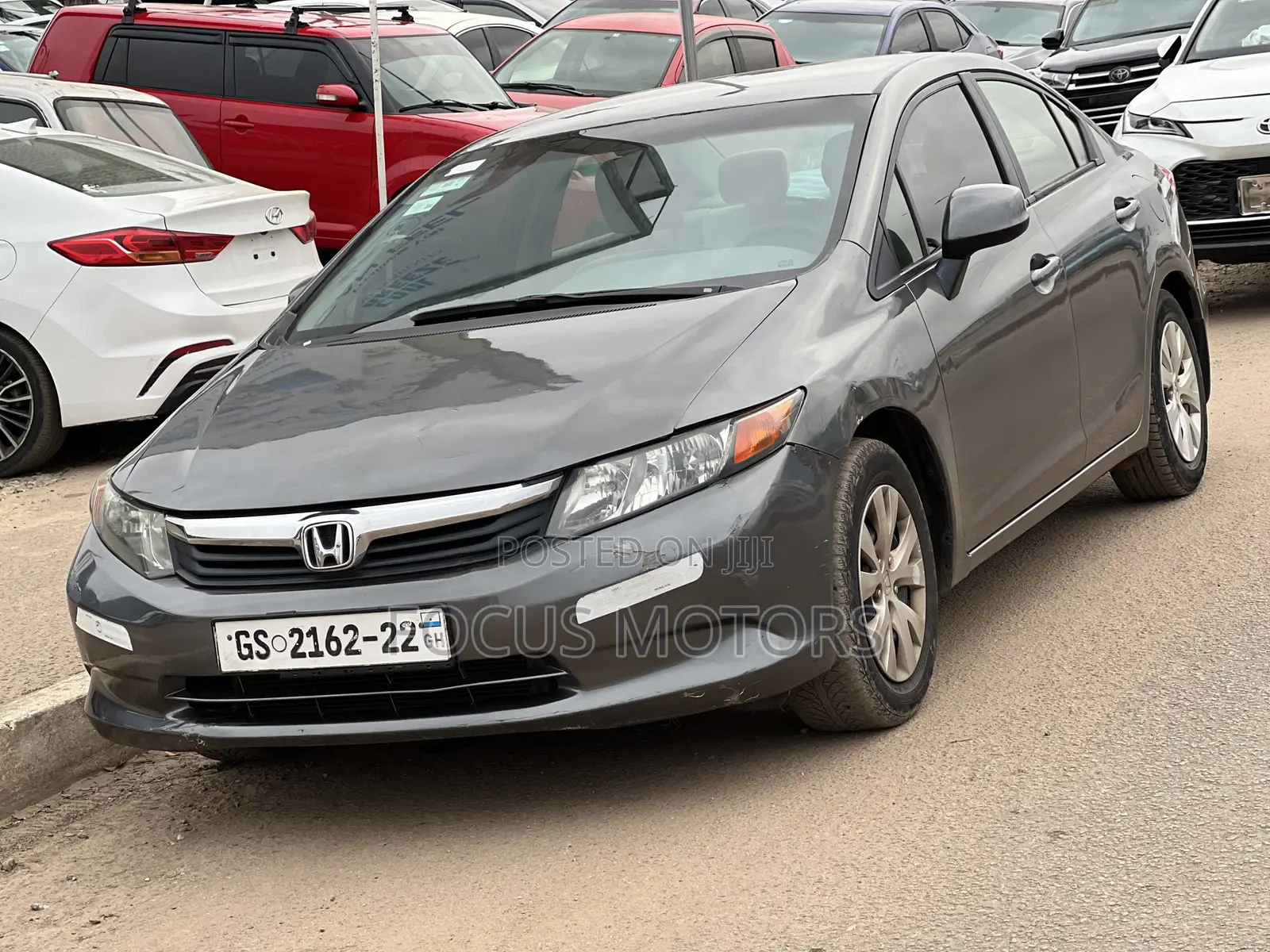 Honda Civic EX Sedan 2012 Gray