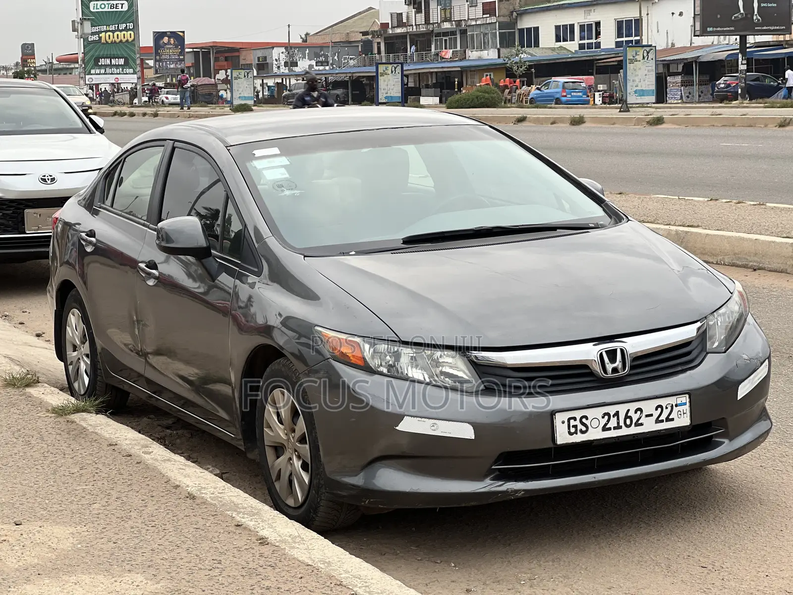 Honda Civic EX Sedan 2012 Gray