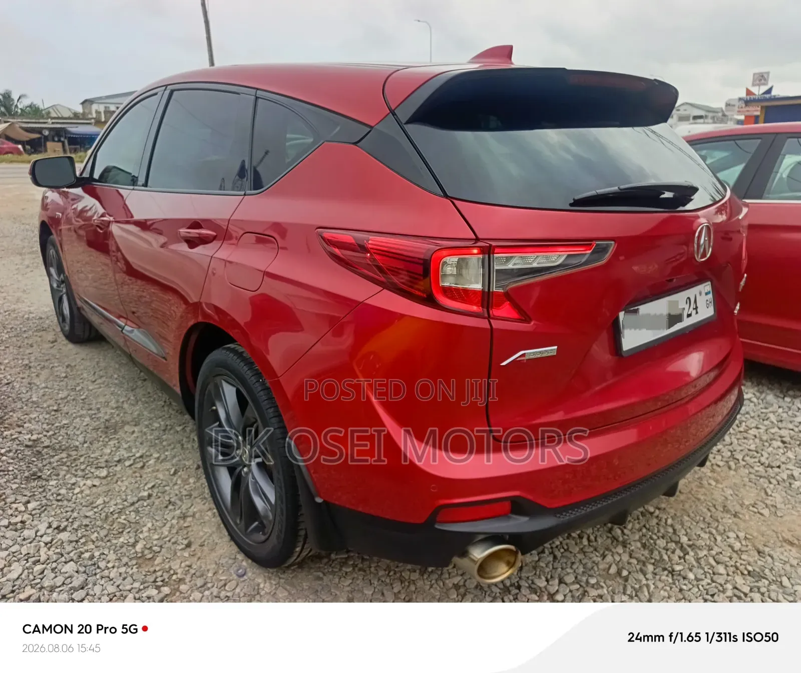 Acura RDX 2020 Red