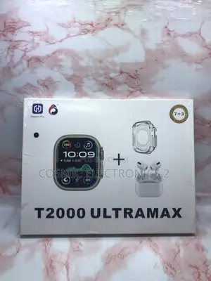 T2000 Ultra Max 49mm Bluetooth Calling Smart Watch 10-in-1 Set