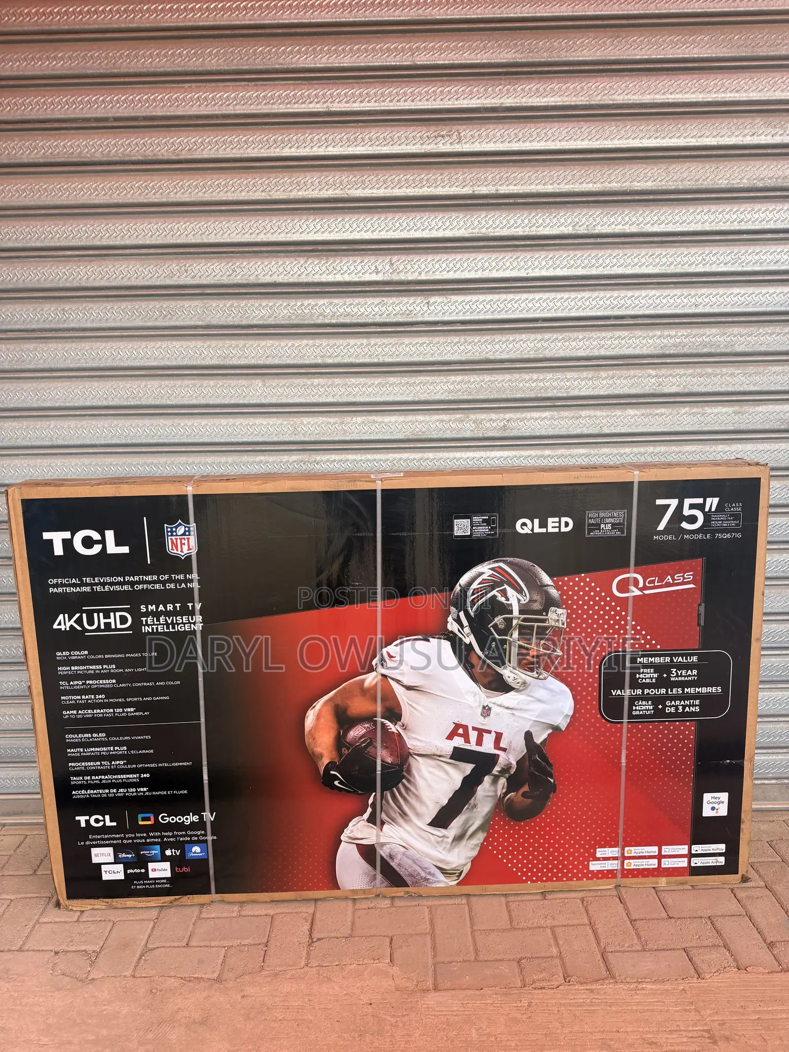 TCL Qled Q Class 75-Inch Smart Google TV