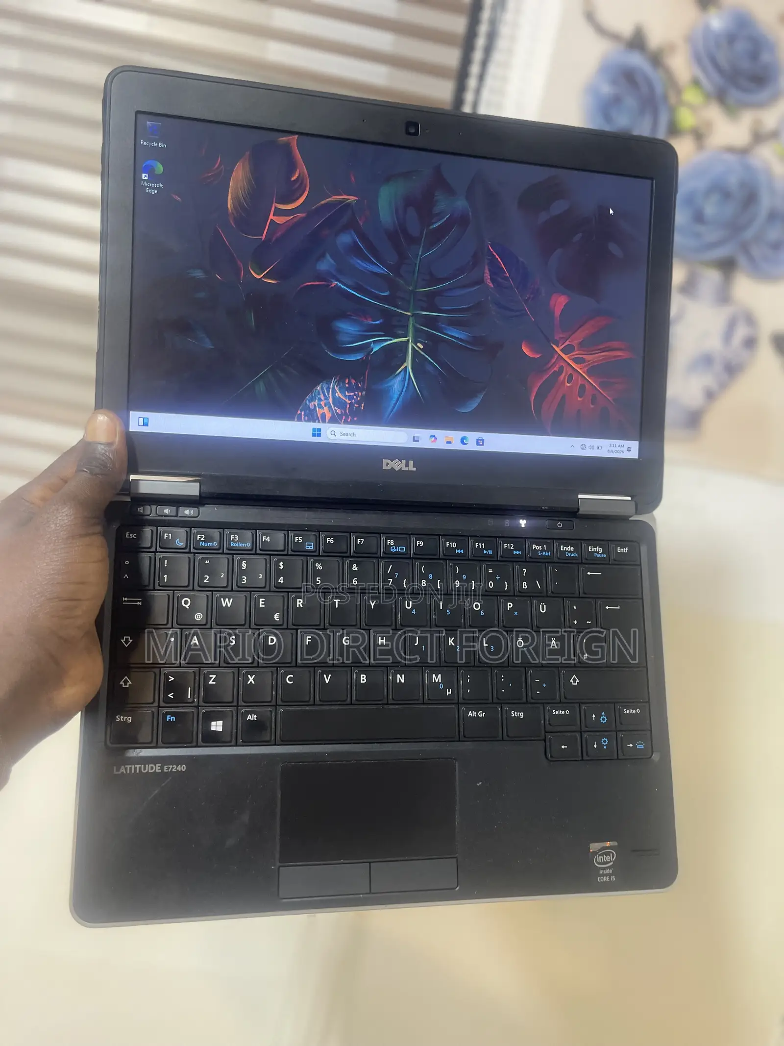 Laptop Dell Latitude E7240 8GB Intel Core i5 SSD 256GB