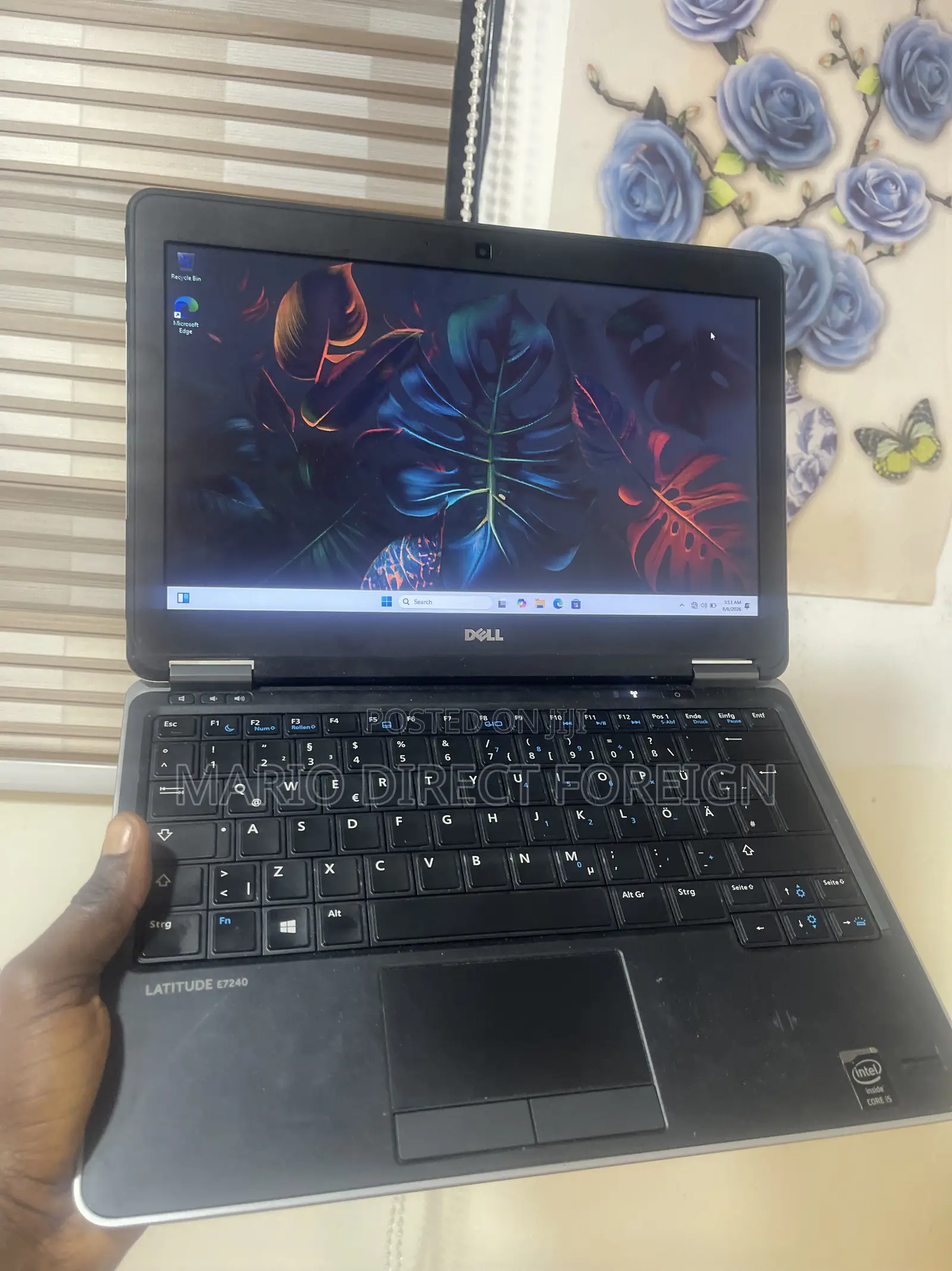 Laptop Dell Latitude E7240 8GB Intel Core i5 SSD 256GB