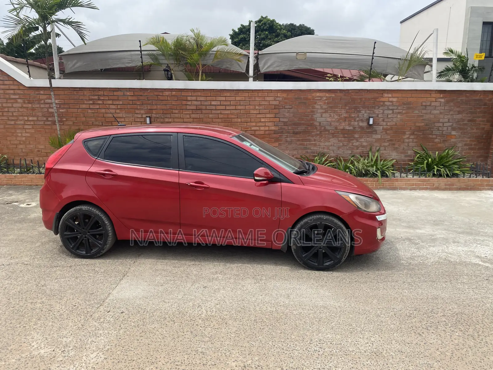Hyundai Accent 2013 Red