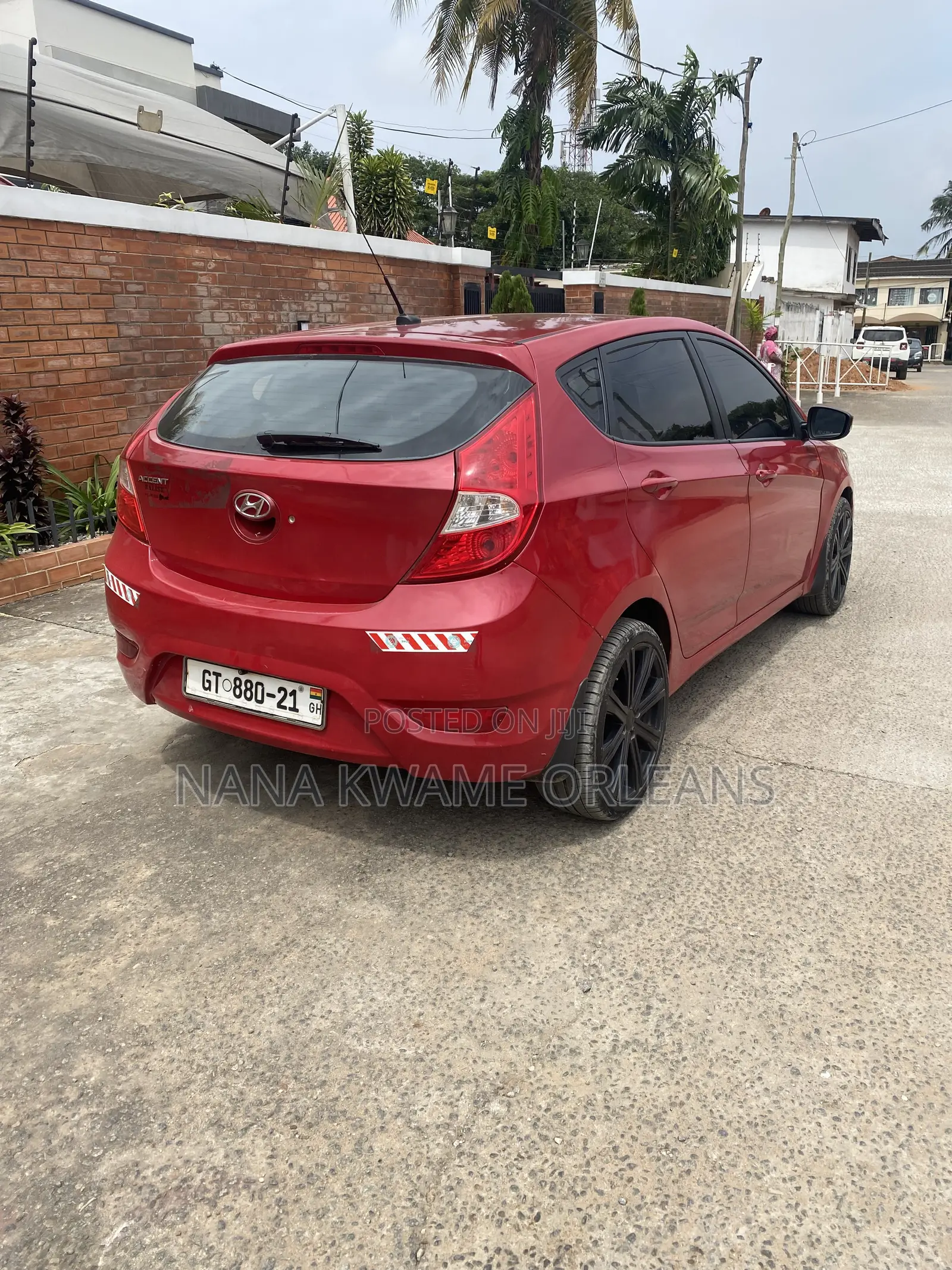 Hyundai Accent 2013 Red