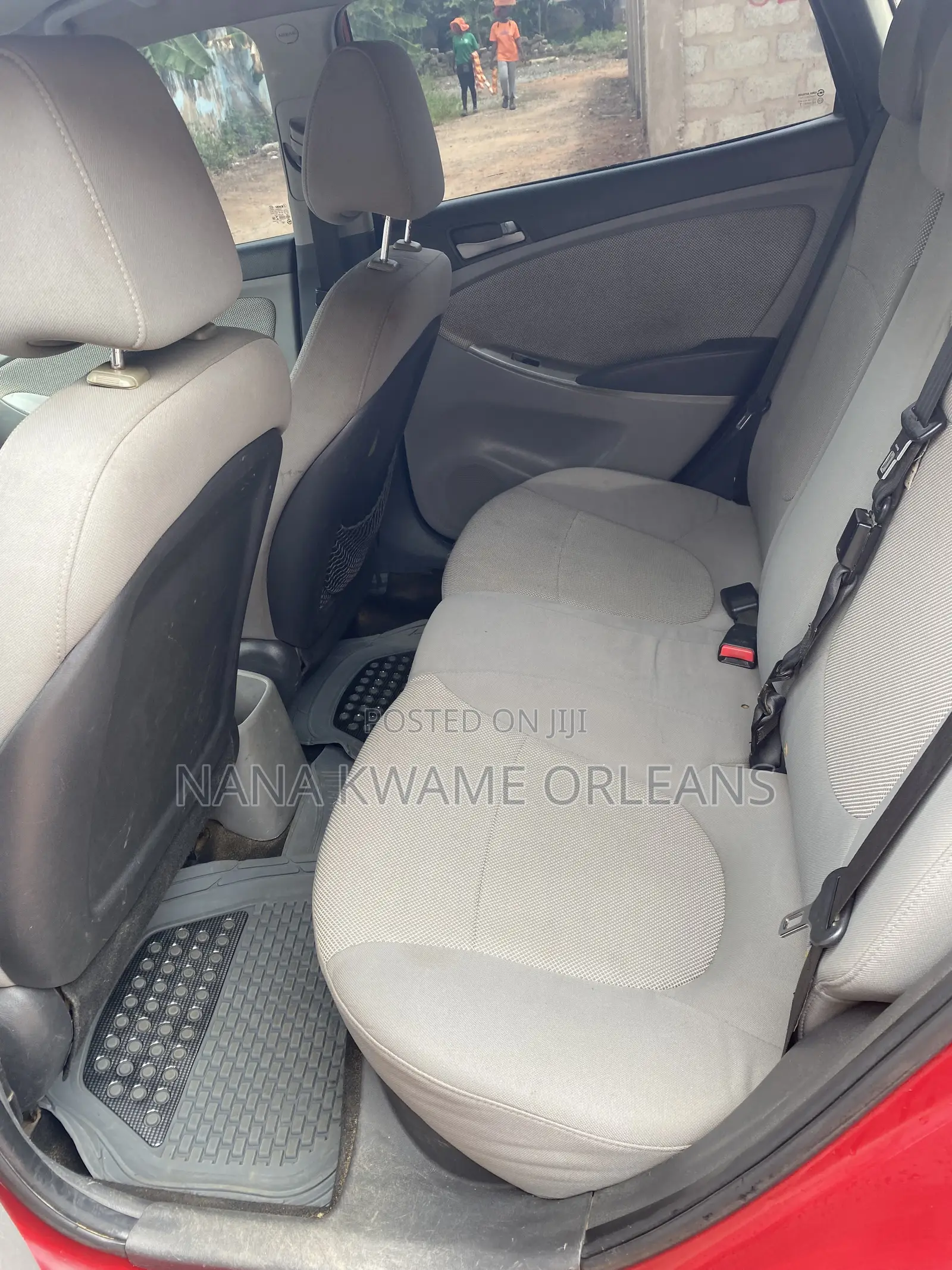 Hyundai Accent 2013 Red