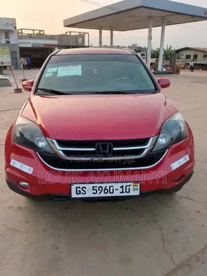 Honda CR-V LX 4dr SUV AWD (2.4L 4cyl 5A) 2010 Red