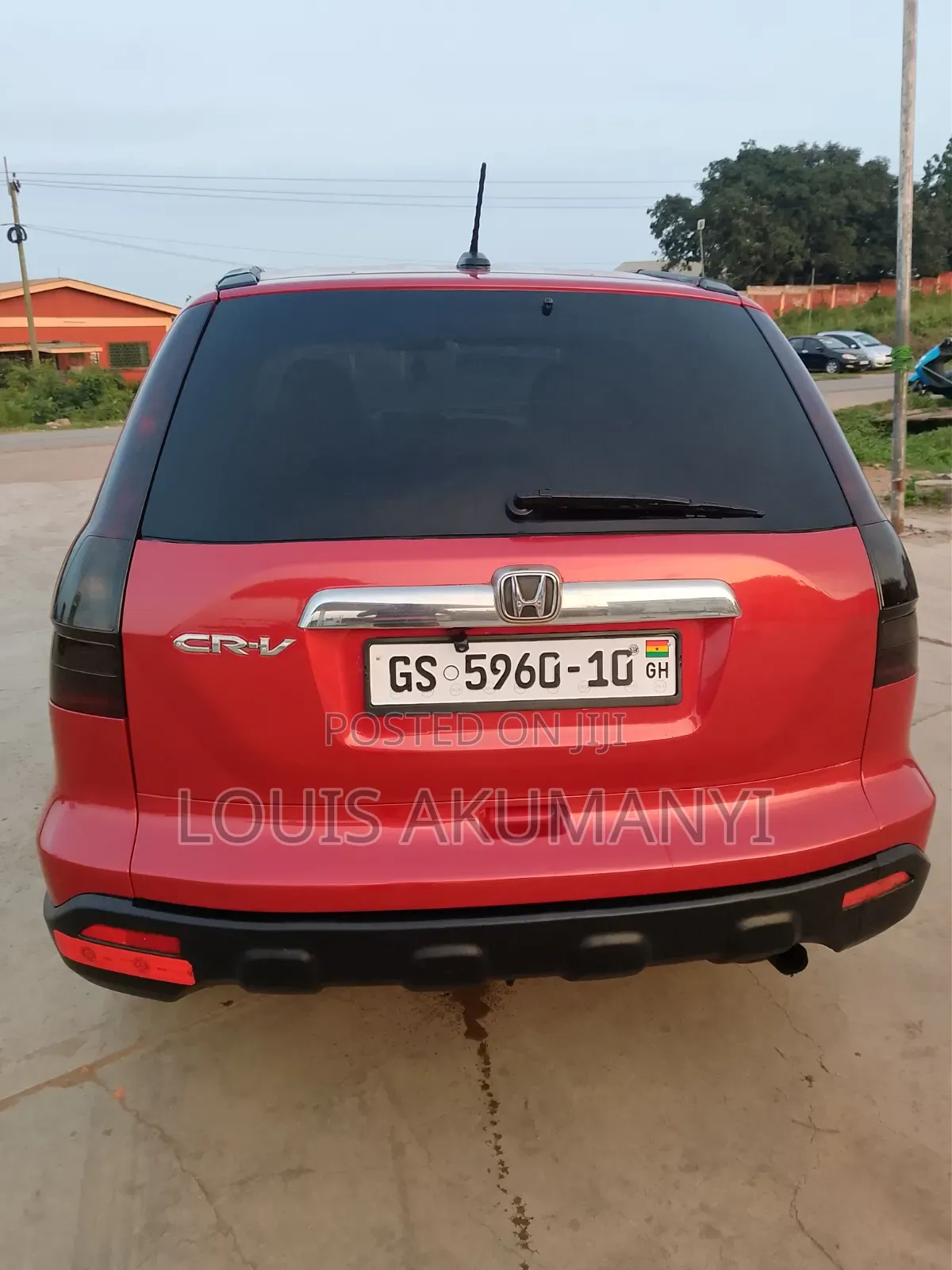 Honda CR-V LX 4dr SUV AWD (2.4L 4cyl 5A) 2010 Red