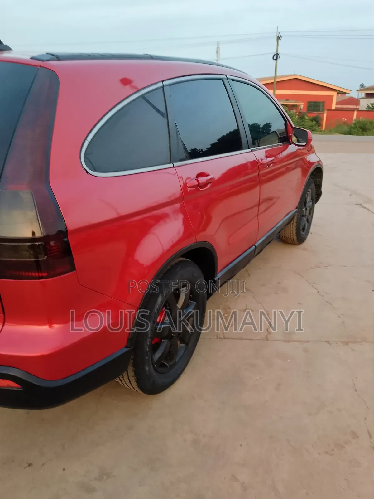 Honda CR-V LX 4dr SUV AWD (2.4L 4cyl 5A) 2010 Red